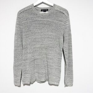 Michael Kors Heather Gray Knit Pullover